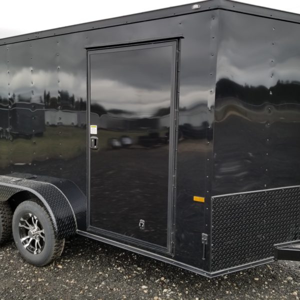 Enclosed Cargo Trailer 6x12 Blackout (ad 50) - USA Cargo Trailer