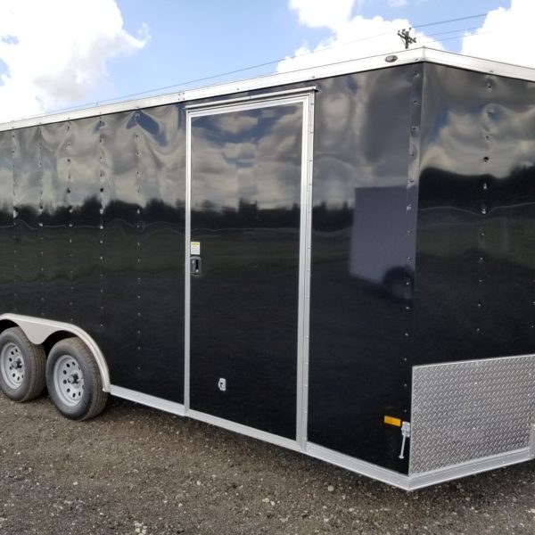 Enclosed Trailer 8.5x18 Black. (ad 150) - USA Cargo Trailer