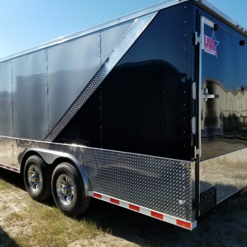 8.5x20 Beast Enclosed Trailer 7000 Torsion Axles. (ad 870) - USA Cargo ...