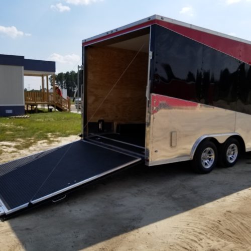 Your Source For Low Price Trailers - 8.5x16 Tri Color Enclosed Cargo ...