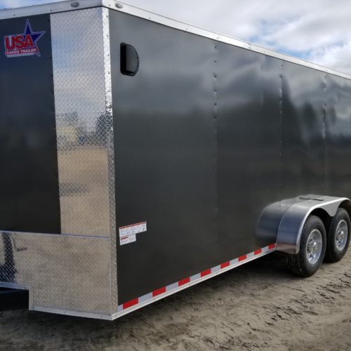 7x18 Heavy Duty Cargo Trailer. (ad 785) - USA Cargo Trailer