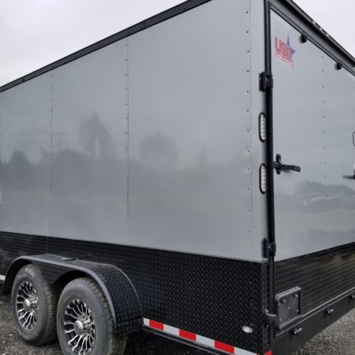 7x16 Heavy Duty Beast & Blackout Cargo Trailer. Buy A Beast Today! (ad ...