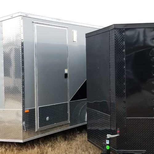 Custom Design 7x12 Enclosed Trailer. - USA Cargo Trailer